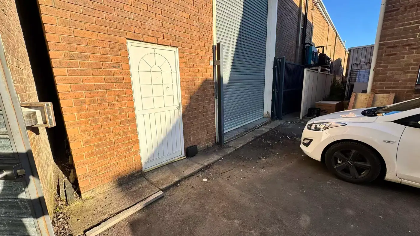 Exterior access around an anonymous Sydney factory during routine pest management