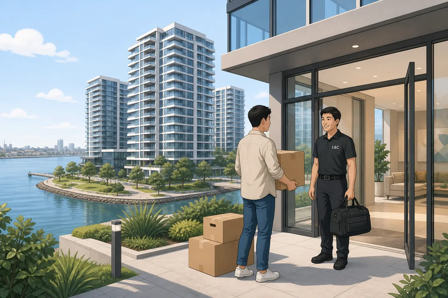 Wentworth Point 半岛新建高层公寓除虫服务示意插图